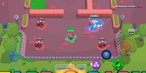 Gene's super pulling a robot towards him in Brawl Stars