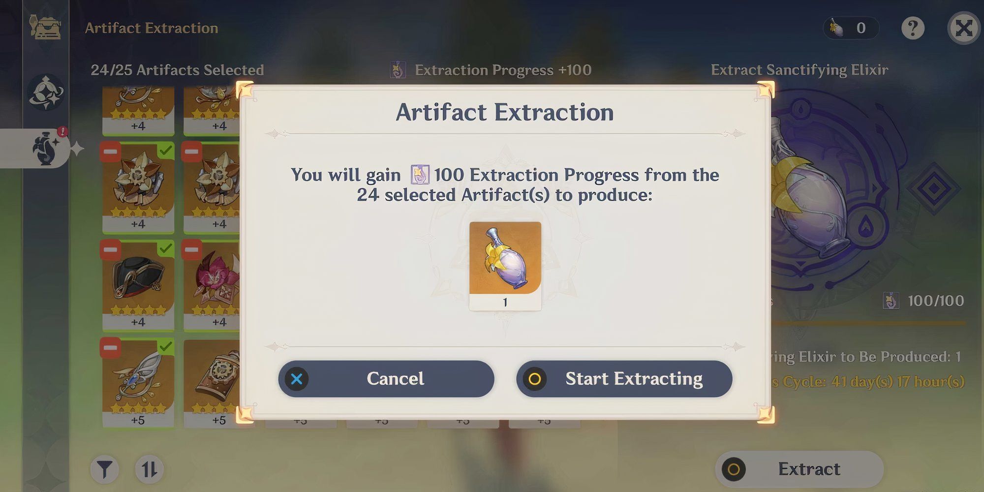 How to Get Sanctifying Elixir to Craft Custom Artifacts in Genshin Impact