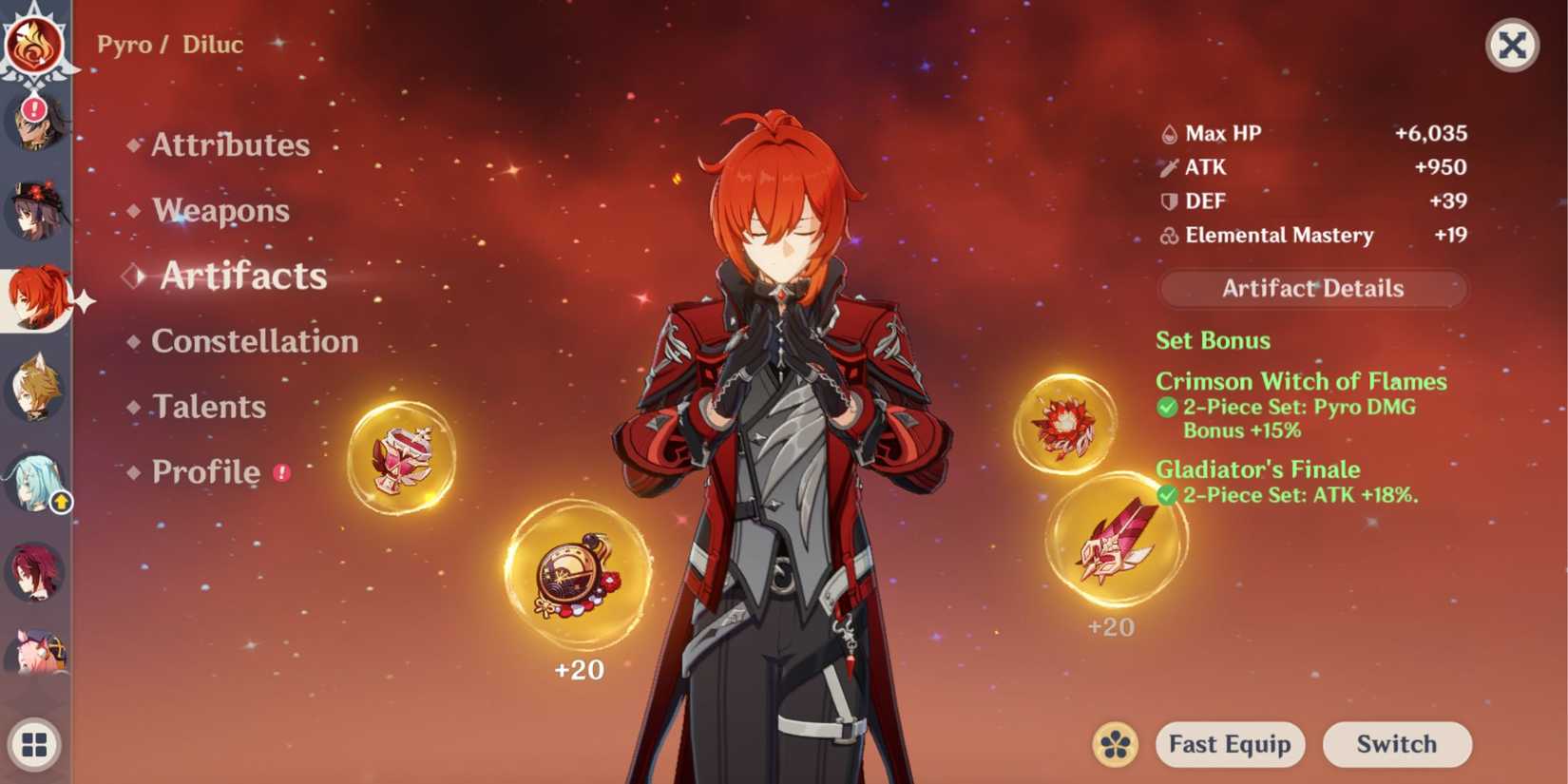 Genshin Impact-Artifact Recommendations-1