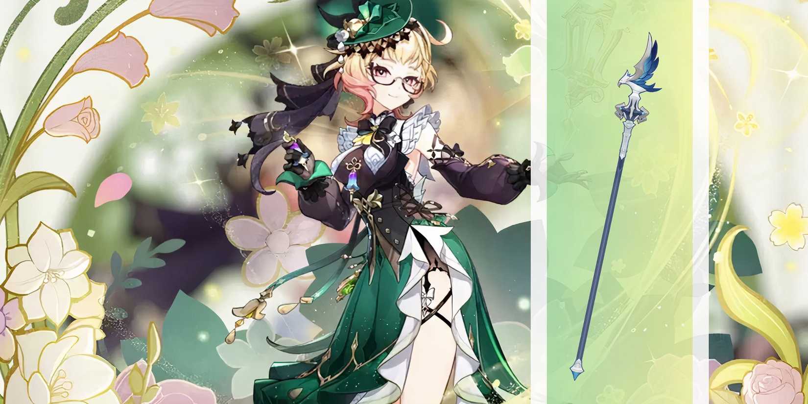 Genshin Impact Emilie and Missive Windspear