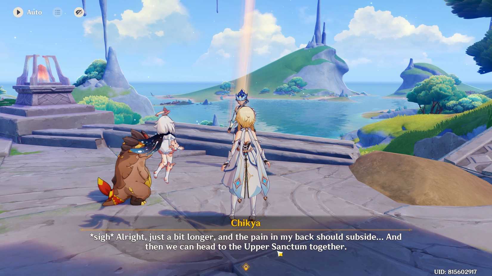 Genshin Impact  - Ending Tracer No Tracing quest