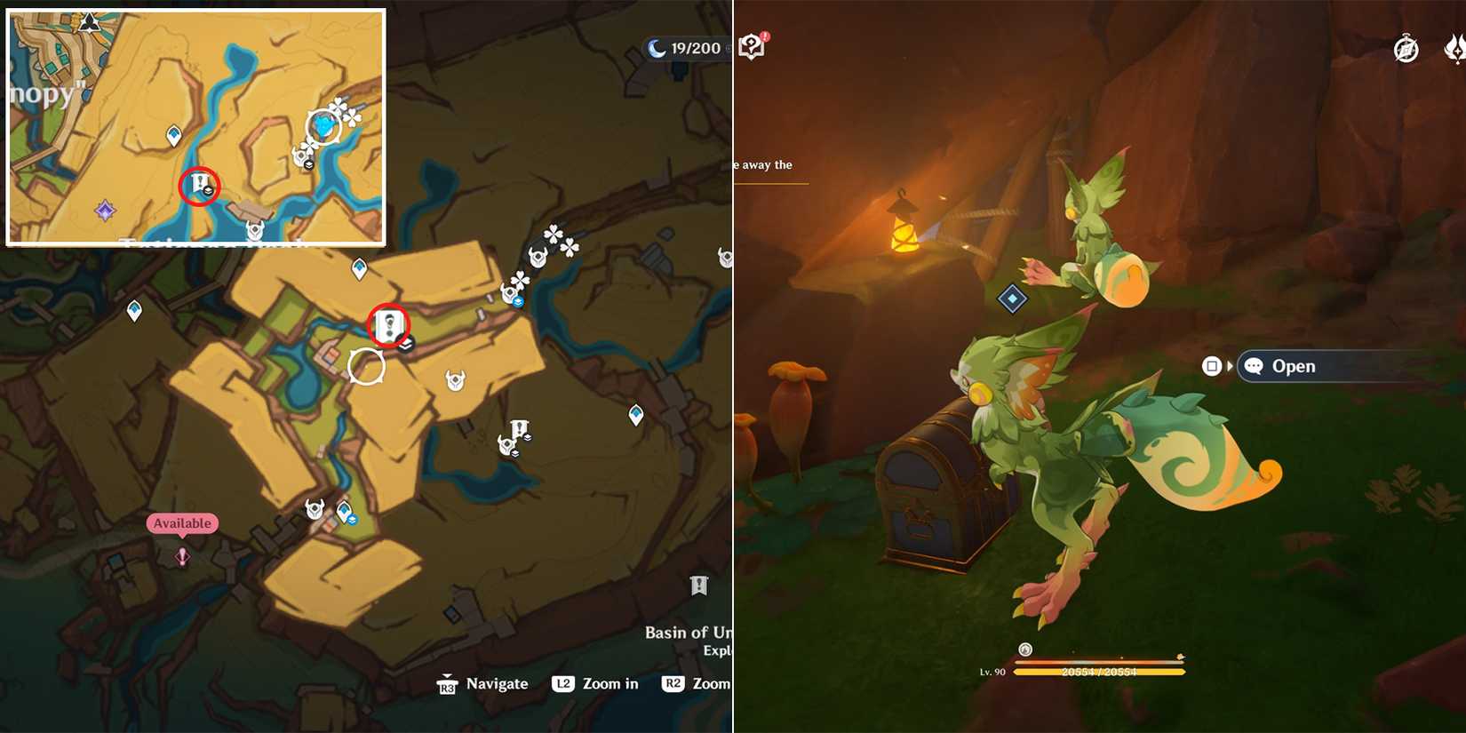 genshin impact luxurious chest 4 location in scions of the canopy