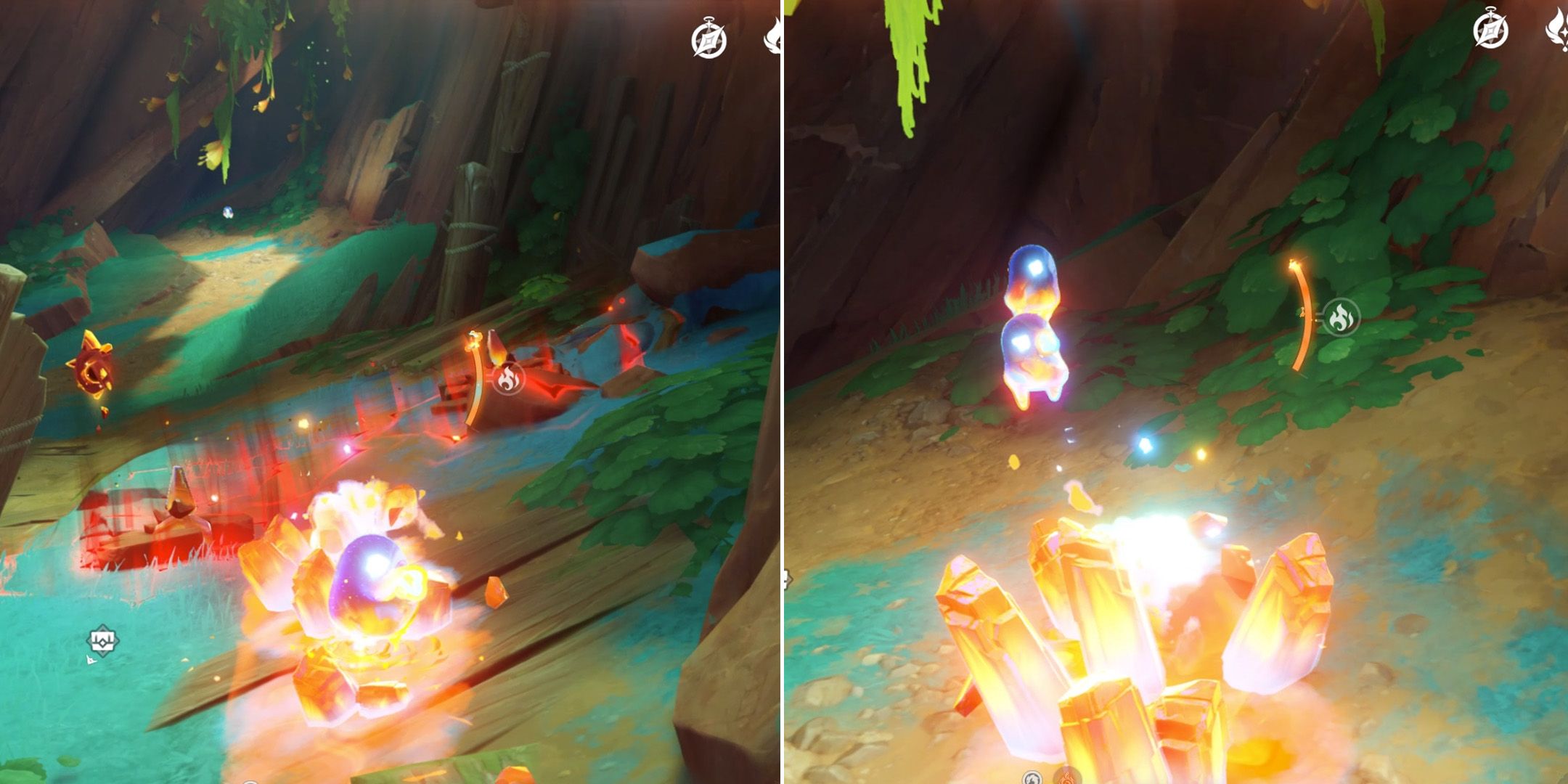 Retrieve the Scattered, Escaping Colors Achievement In Genshin Impact