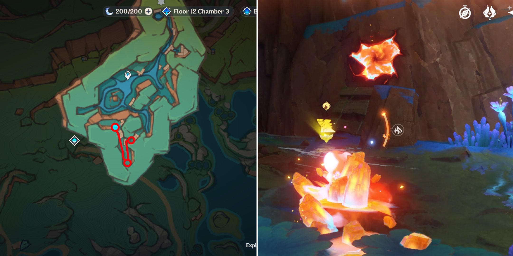 Retrieve the Scattered, Escaping Colors Achievement In Genshin Impact