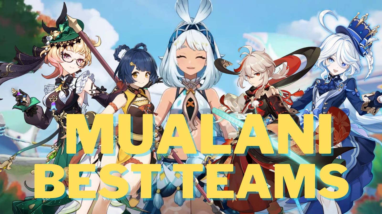 Genshin Impact Mualani Team Comp