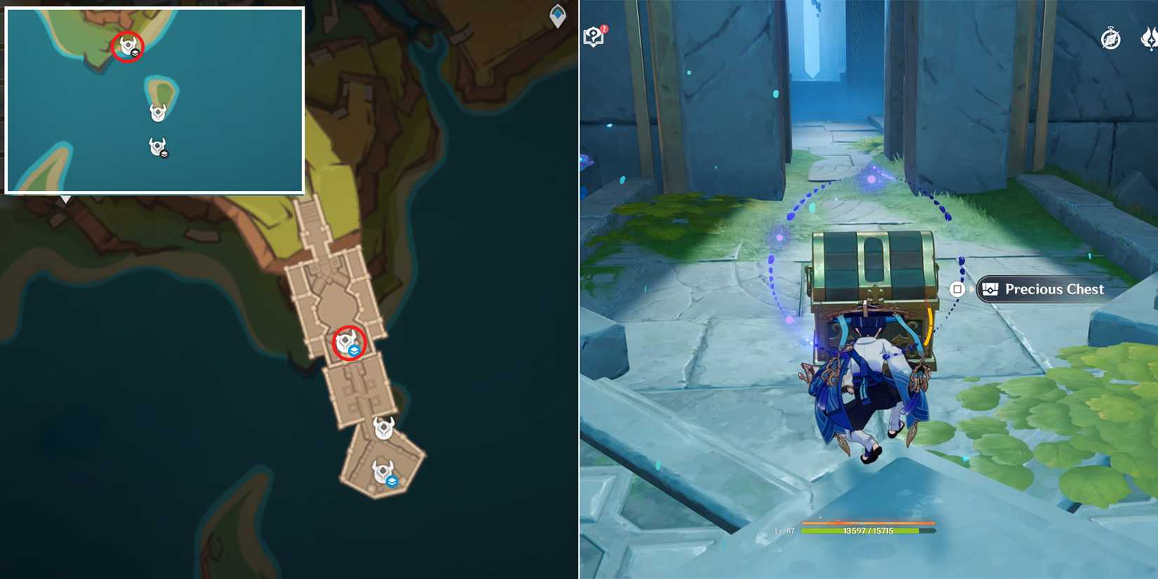 genshin impact precious chest 11 location in scions of the canopy