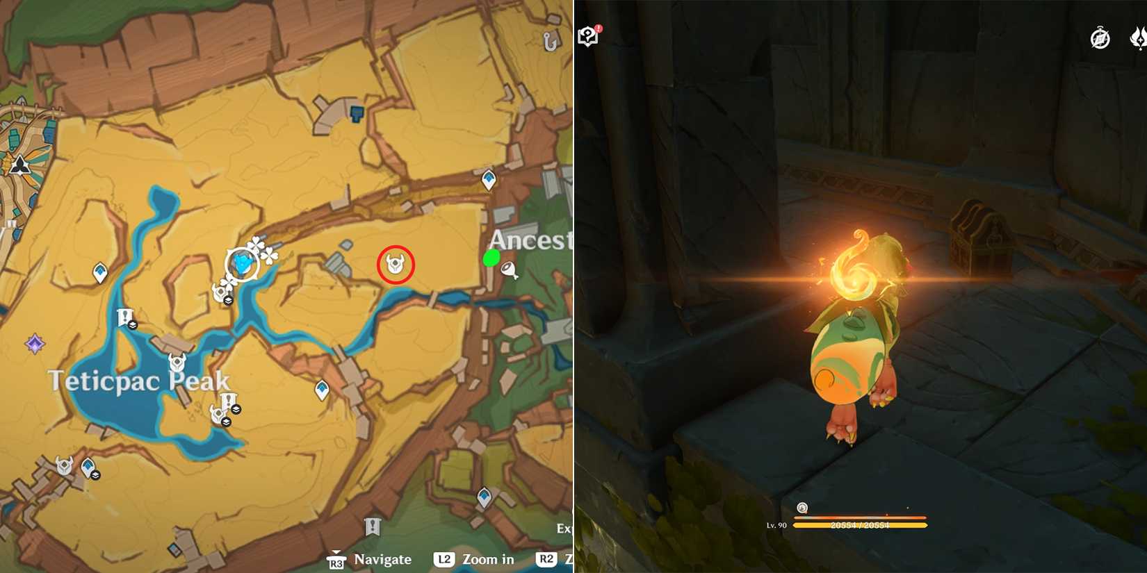 genshin impact precious chest 16 location in scions of the canopy