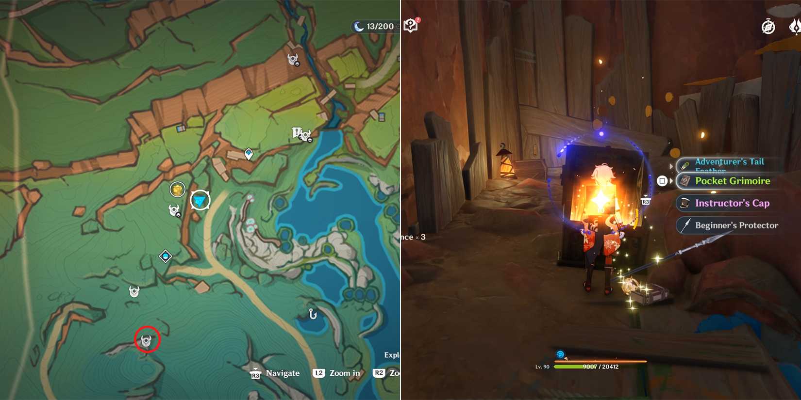 genshin impact precious chest 5 location in people of the springs