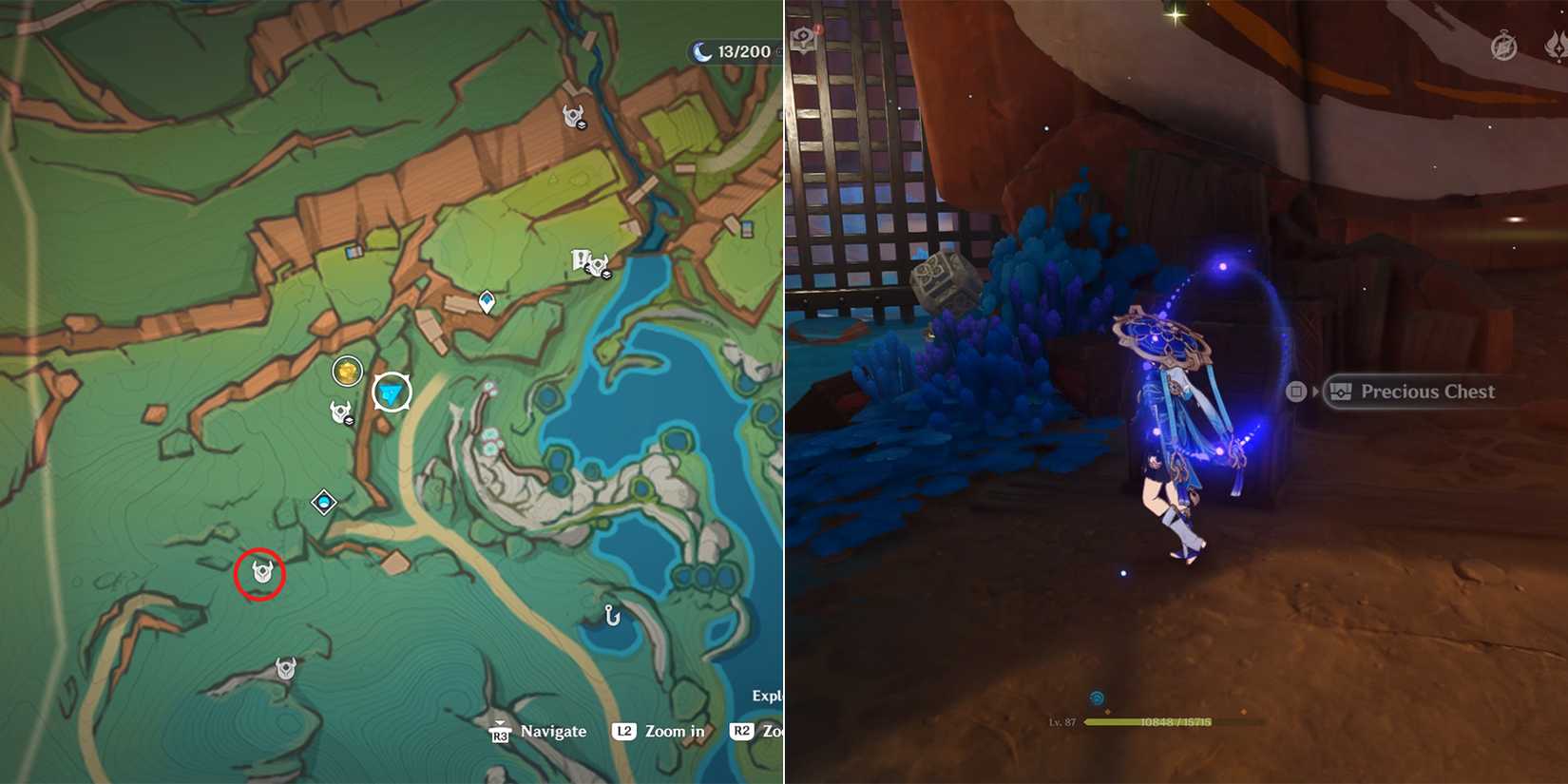 genshin impact precious chest 6 location in people of the springs