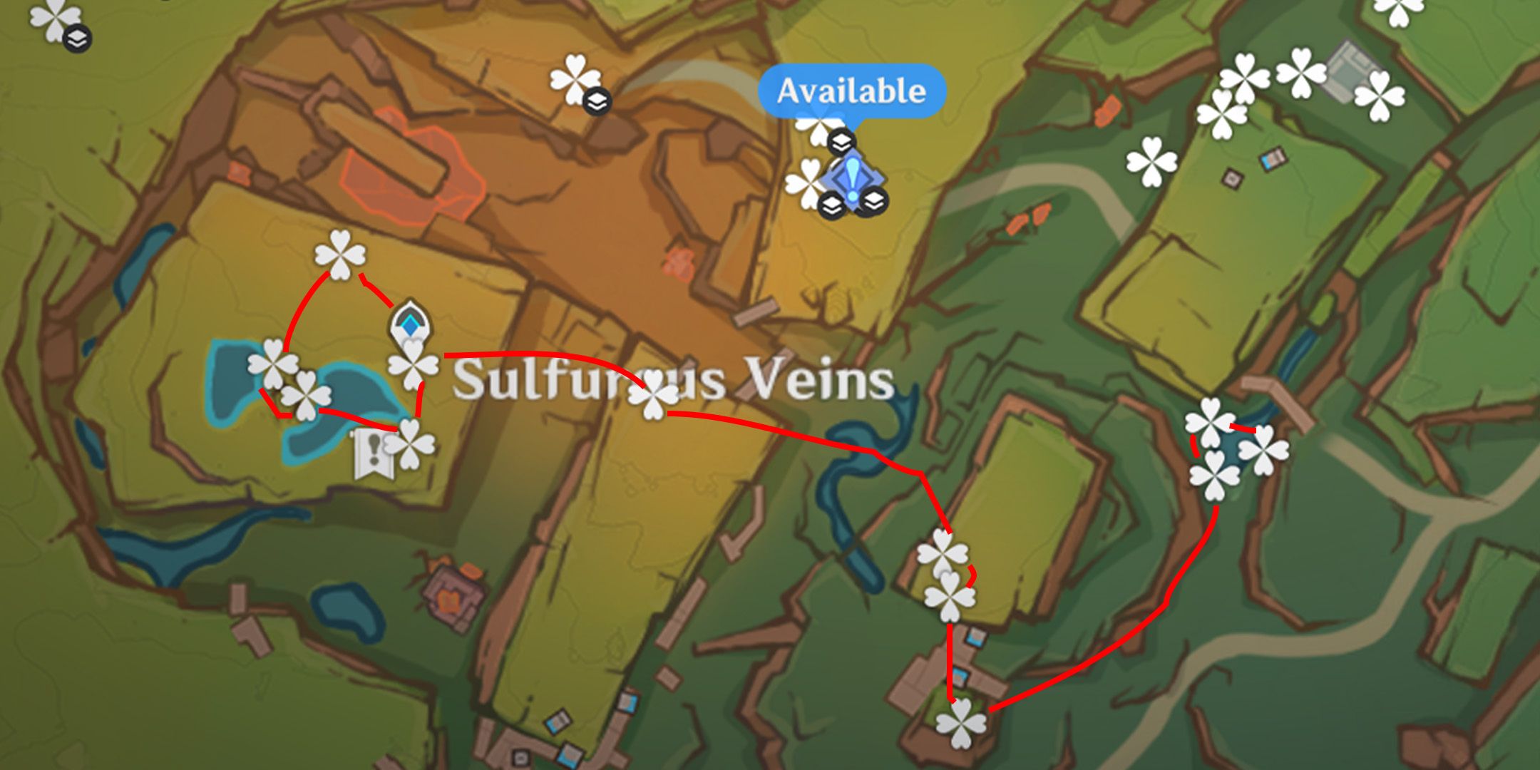 All Saurian Claw Succulent Locations & Farming Route Map In Genshin Impact