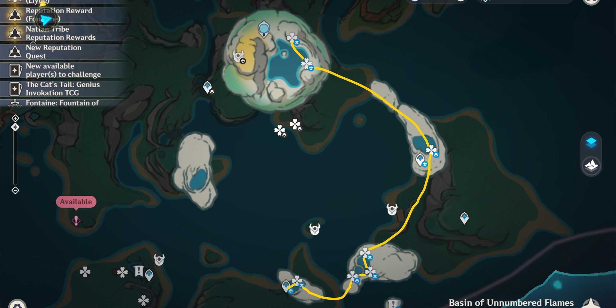 Sprayfeather Gill Locations & Farming Route Map In Genshin Impact