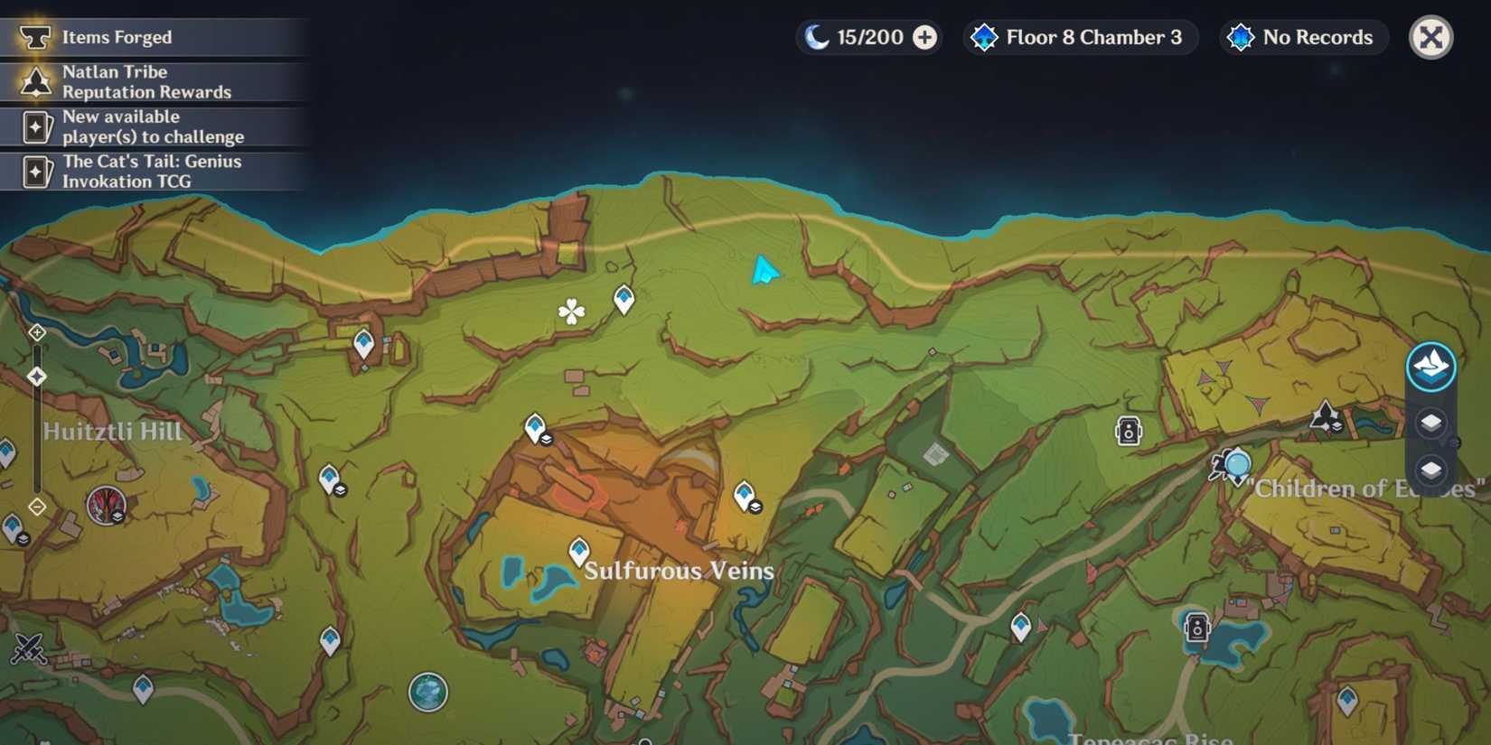 genshin impact- Tepetlisaurus Hide-and-Seek Quest Location