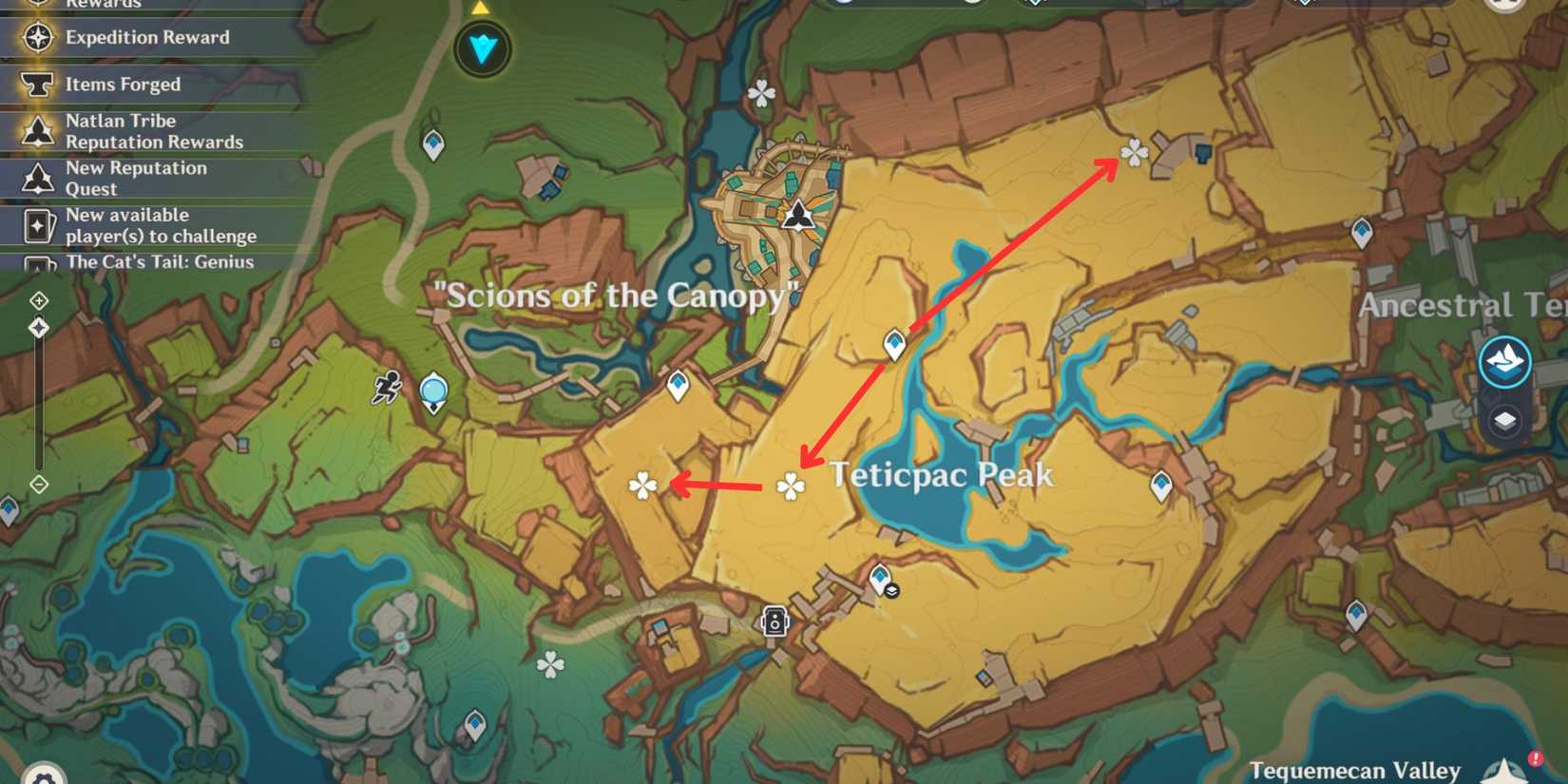 genshin impact-teticpac peak