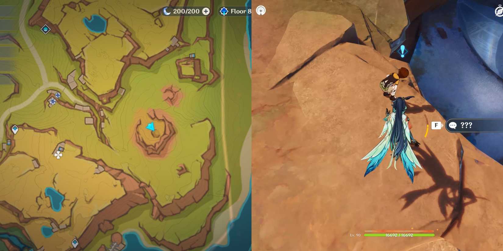 genshin impact- To Wish Upon A Star Location