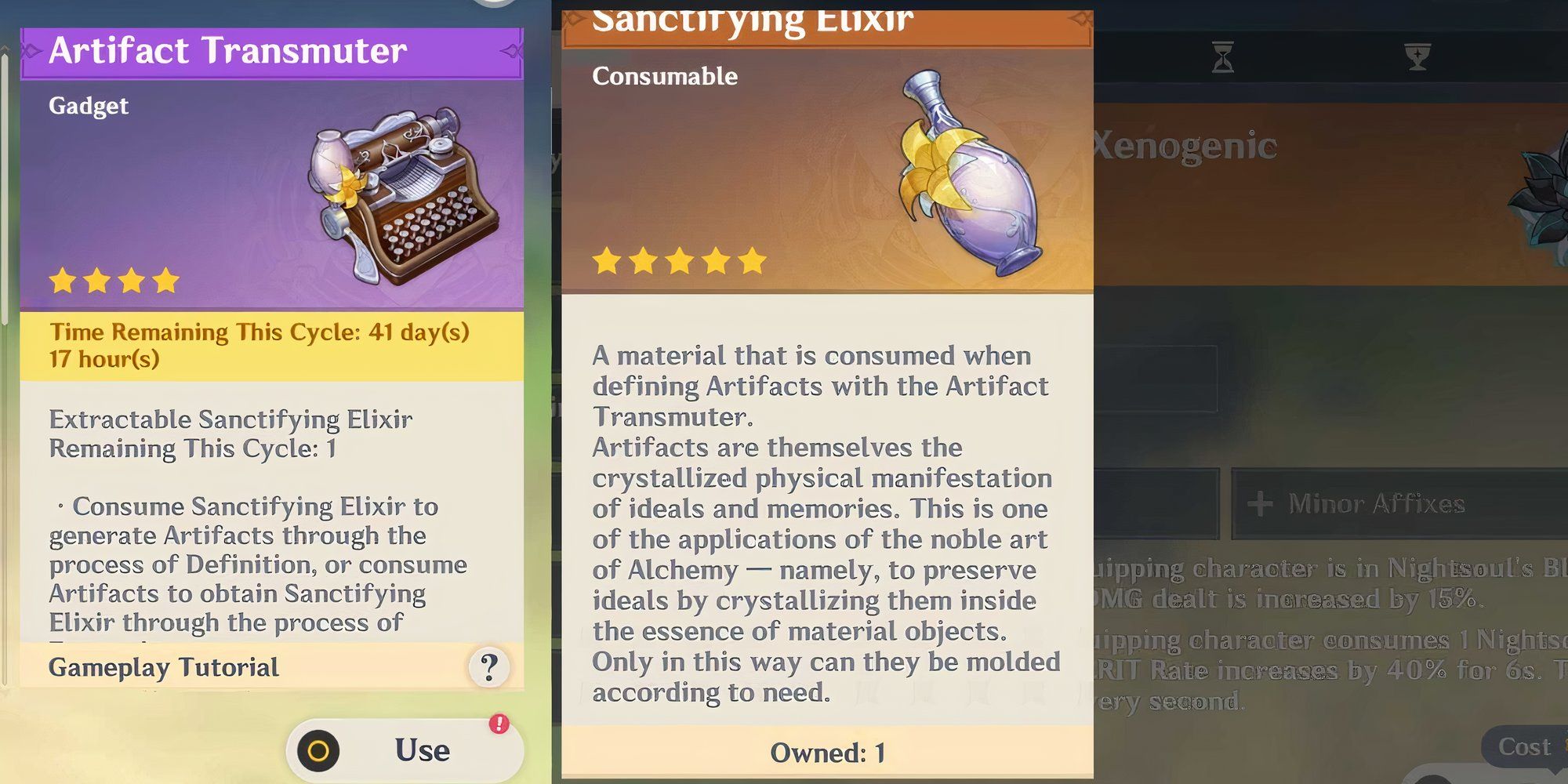 How to Get Sanctifying Elixir to Craft Custom Artifacts in Genshin Impact