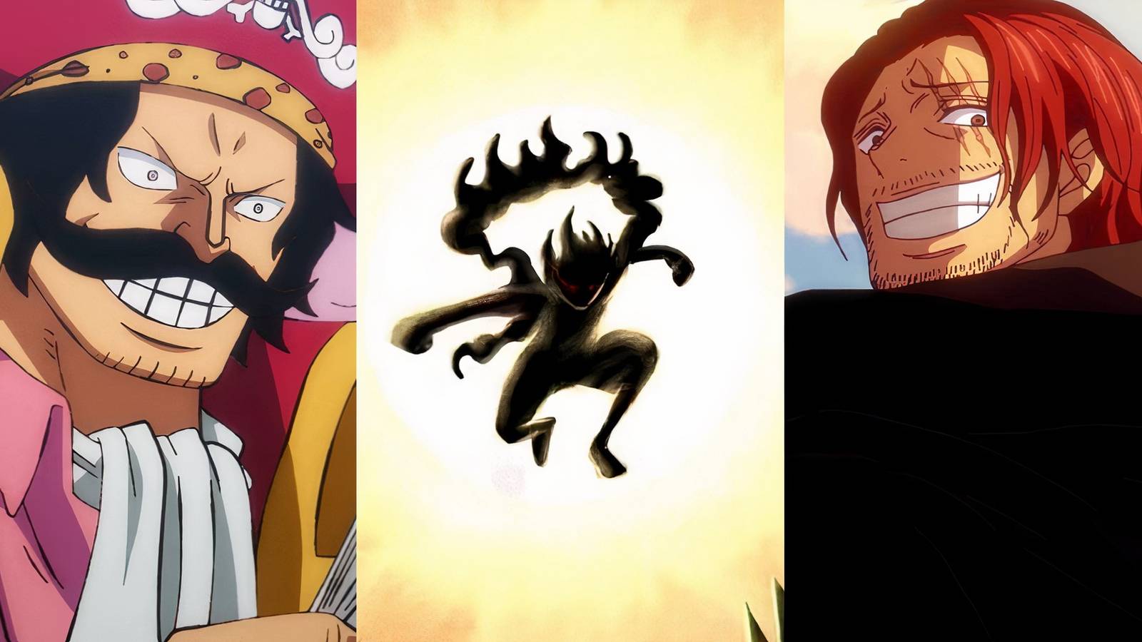 gol d roger shanks rival joy boy haki one piece