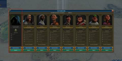 Governor Screen with Voidsinger Governor