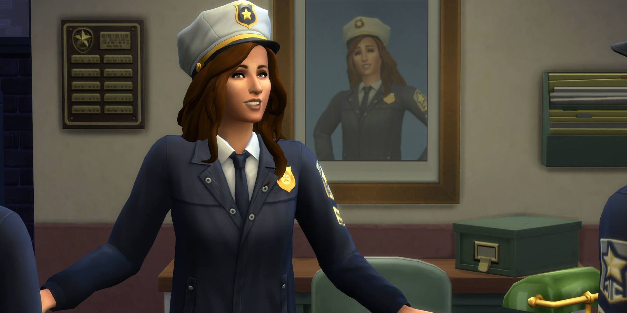 Detective Sim in her office