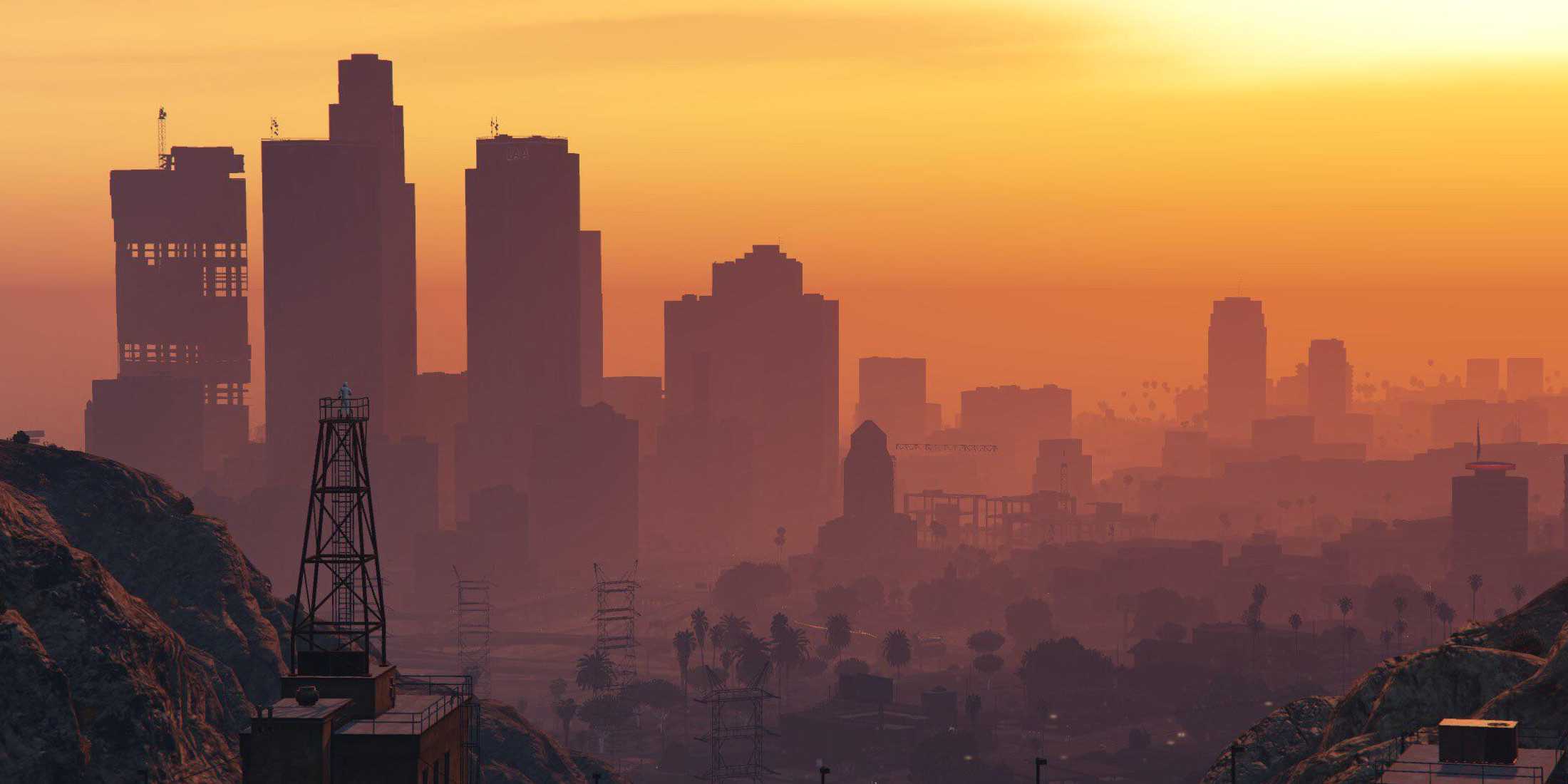 Grand Theft Auto 6 Los Santos Skyline