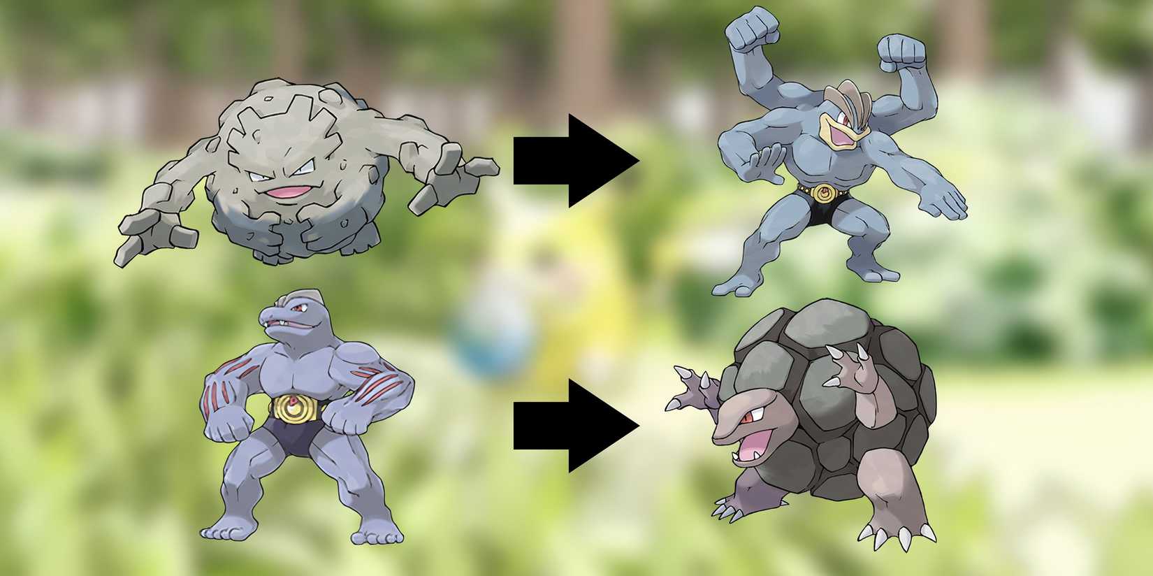 Graveller & Machoke Evolution In Pokemon