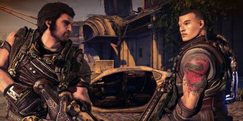 Grayson Hunt and Ishi in Bulletstorm