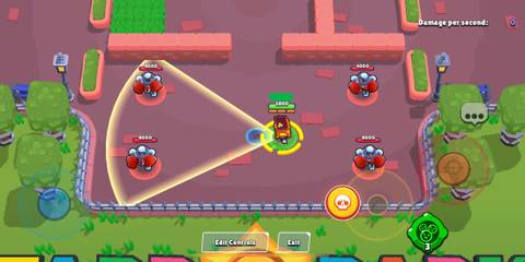 Griff aiming his super in Brawl Stars