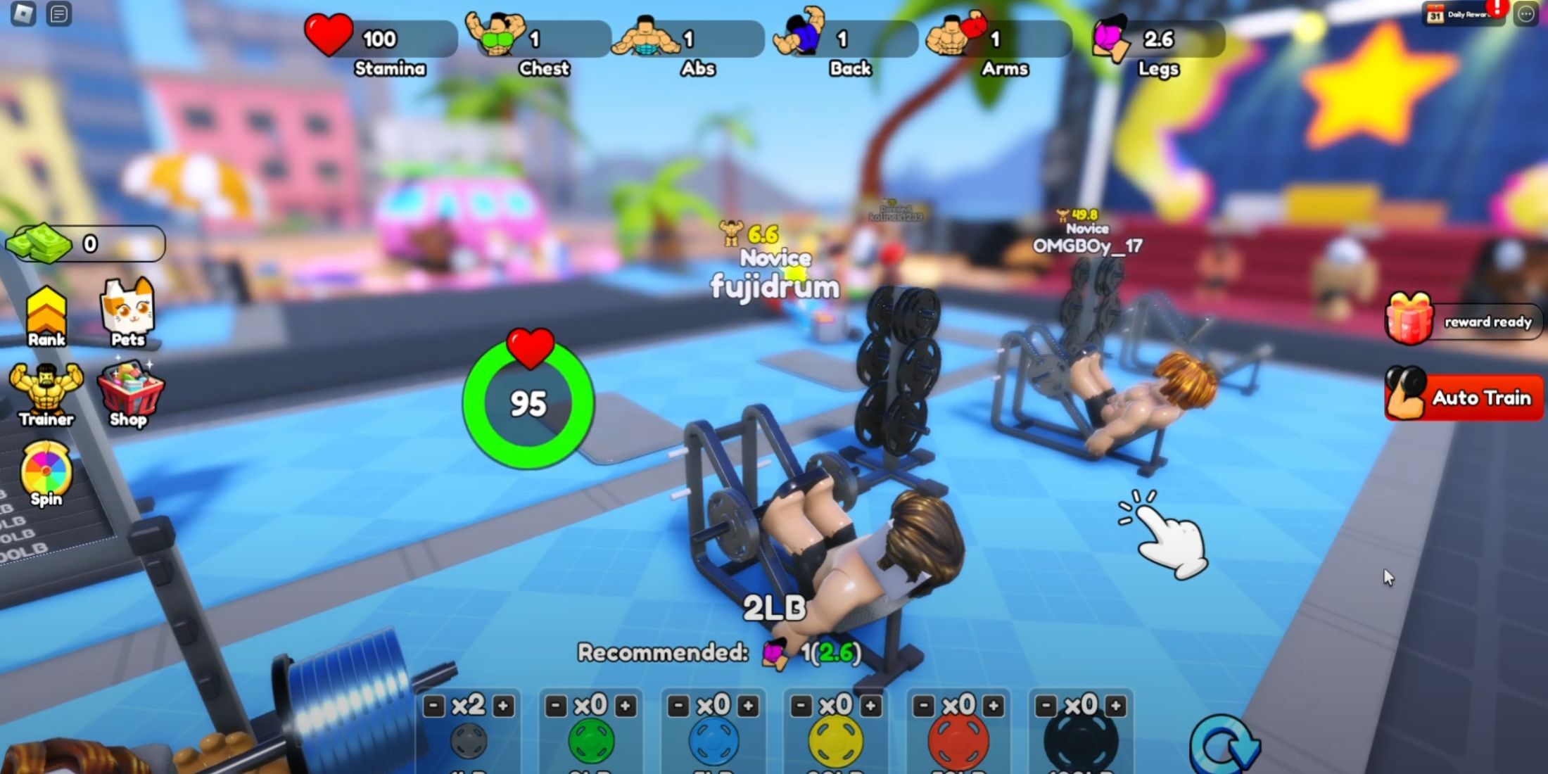 Roblox: GYM Star Simulator Codes