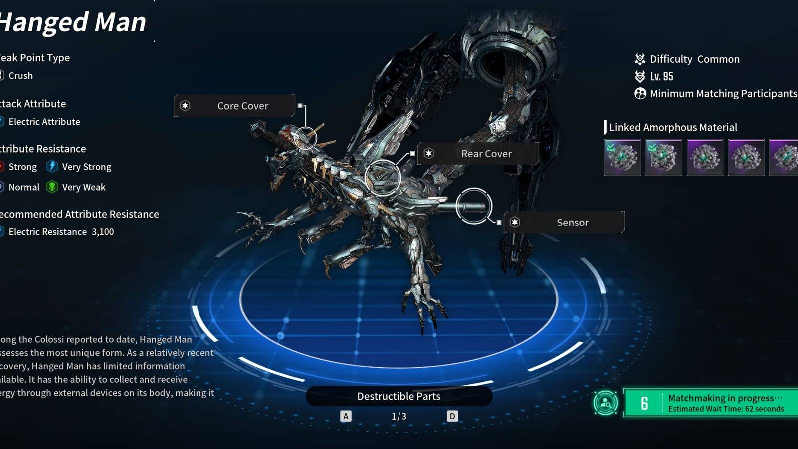Hanged Man Colossus in The First Descendant.
