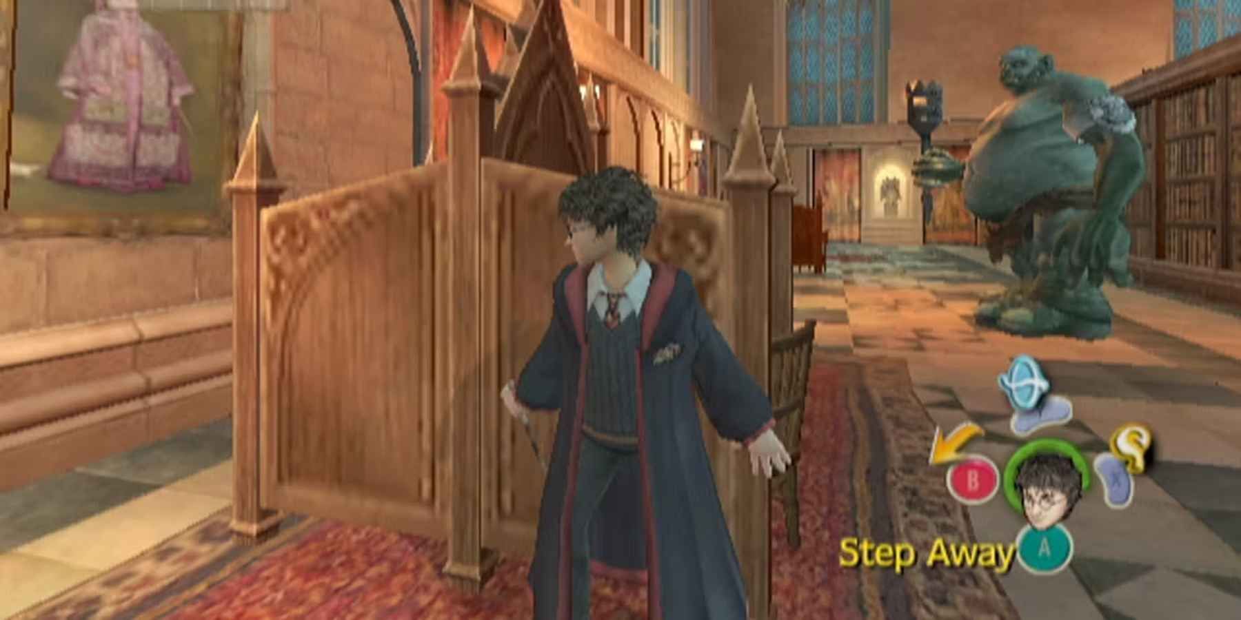 Harry Potter and the Prisoner of Azkaban harry hiding from troll