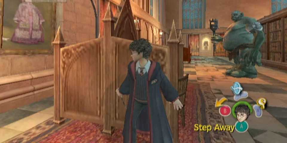 Harry Potter and the Prisoner of Azkaban harry hiding from troll