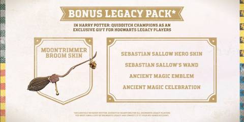 Harry Potter Quidditch Champions Bonus Legacy Pack