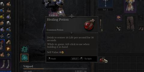 Healing Potion Dungeonborne