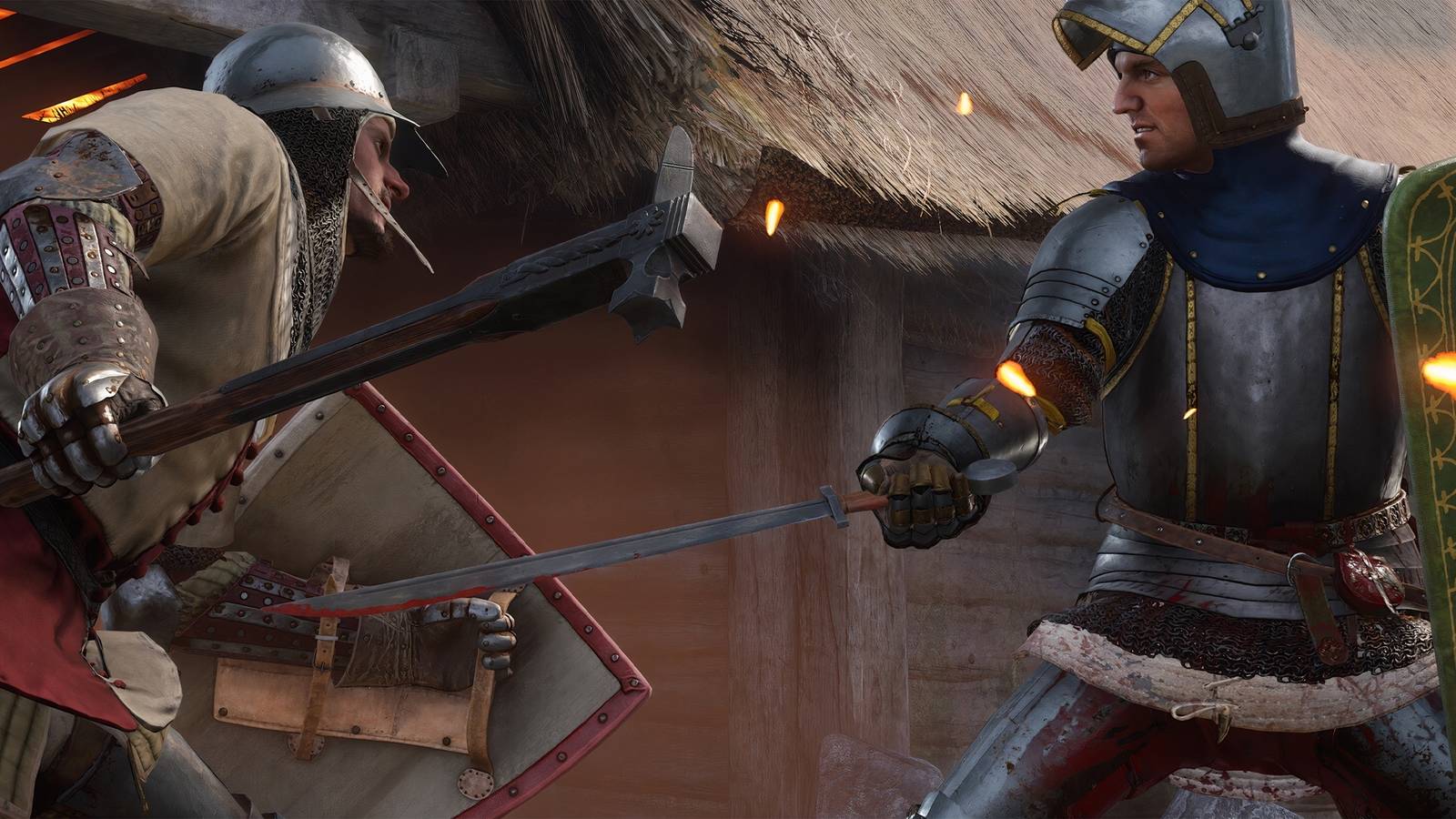 Henry fighting a soldier in Kingdom Come Deliverance 2