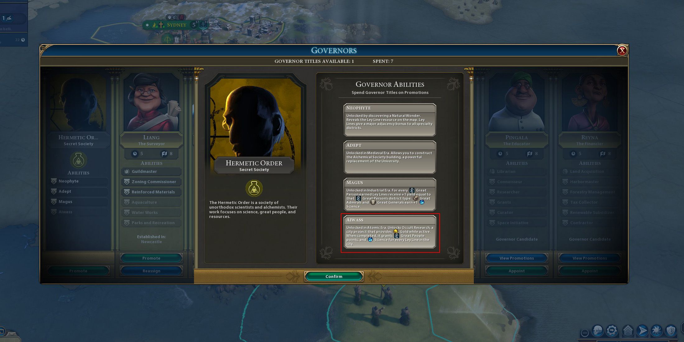 Civilization 6: Complete Guide To The Hermetic Order