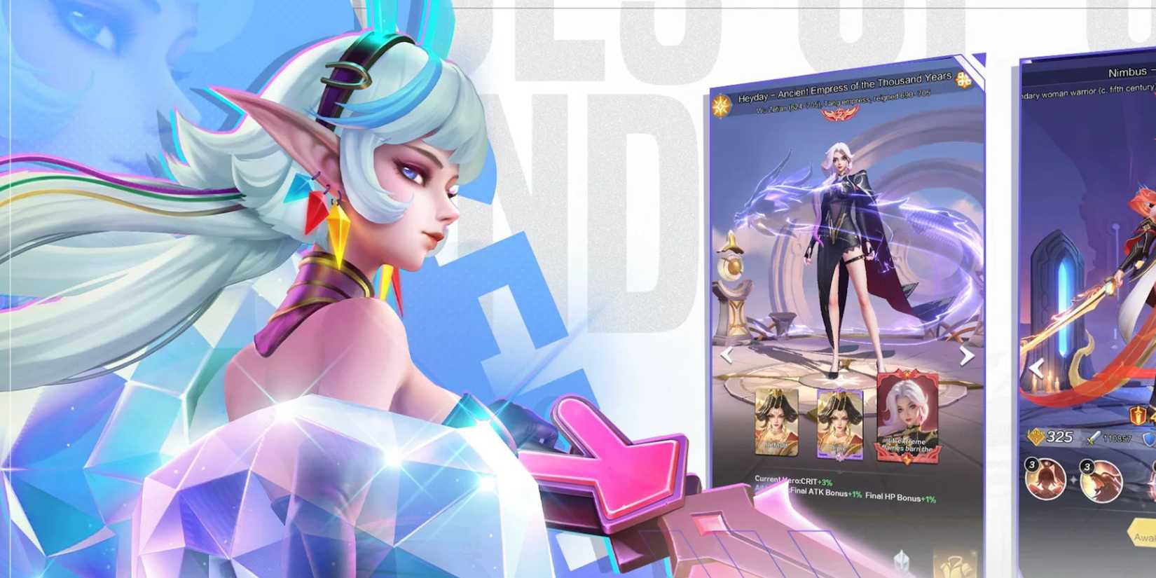 Heroes of Crown character