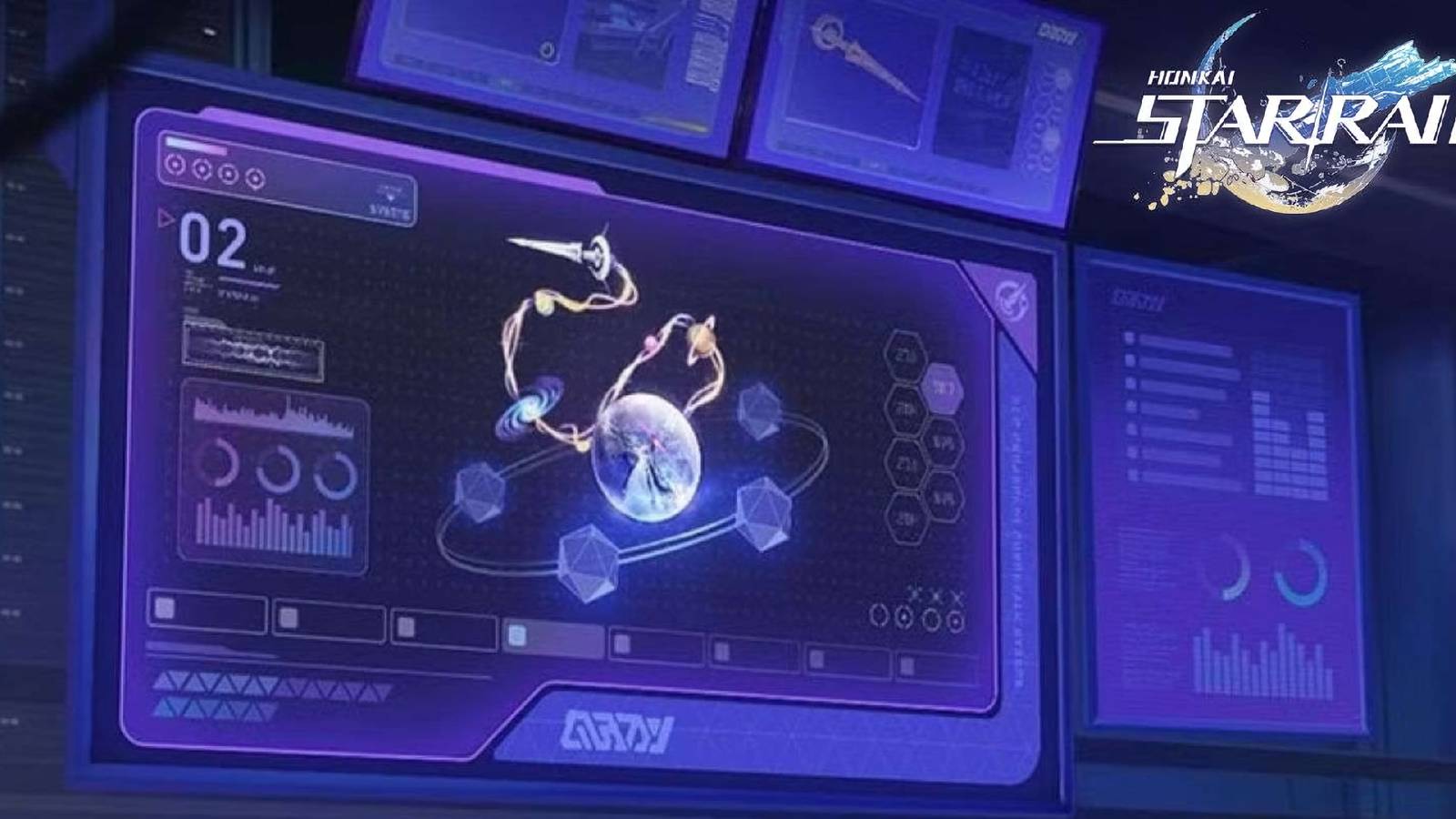 A promotional visual for Honkai: Star Rail's Realm of the Strange Relic event.