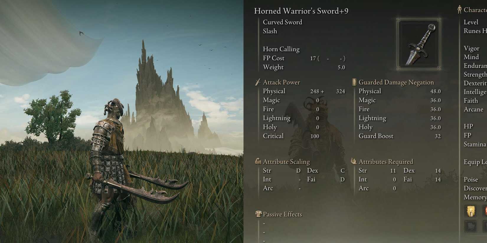 Horned Warrior Build in Shadow of the Erdtree 2