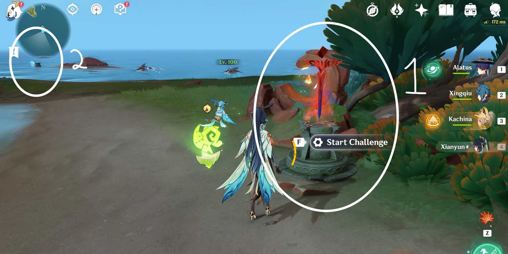 How To Complete Firethief’s Secret Isle Challenges in genshin impact 1 and 2