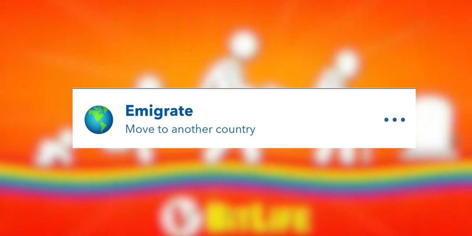 how to emigrate to uk bitlife