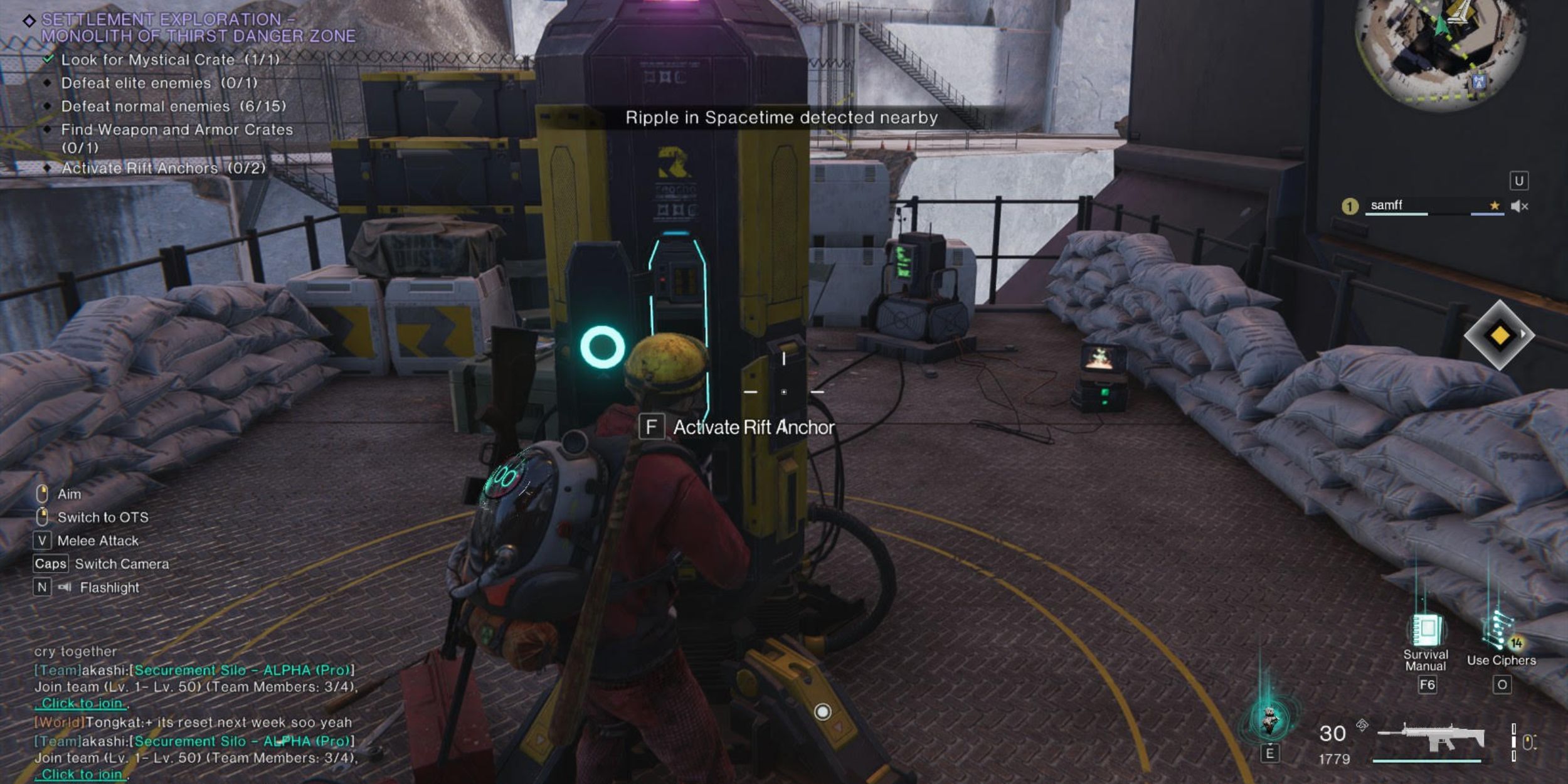 How to Fix No Access to Rift Anchor in Once Human