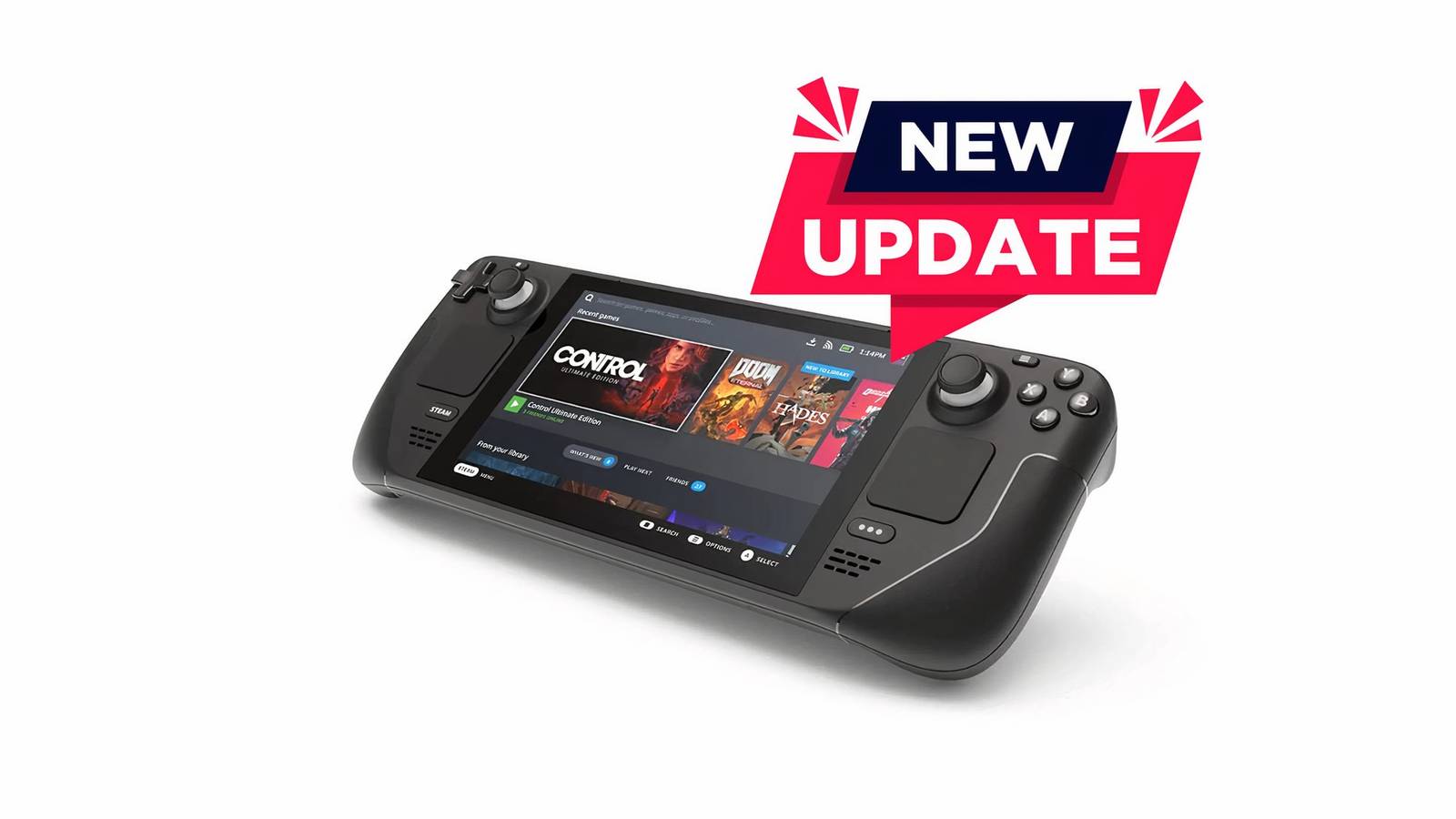 New Update on Steam Deck
