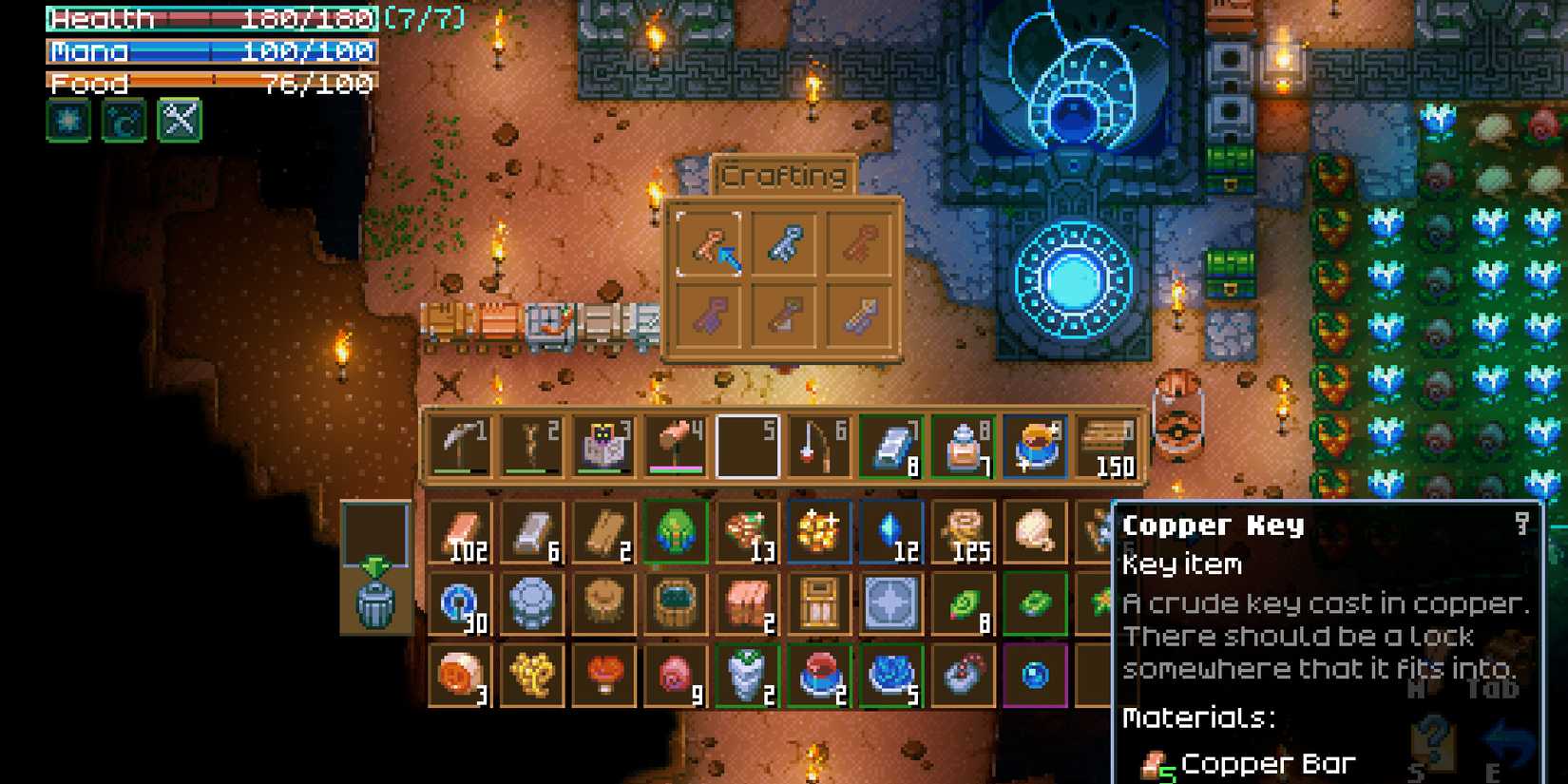 how to get copper key in core keeper