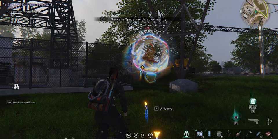 Screenshot showcasing how to get the Flame Essence Deviation in Once Human 