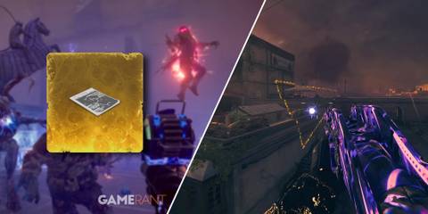 Split-image showcasing the steps needed to acquire the Science Journal in MW3 Zombies