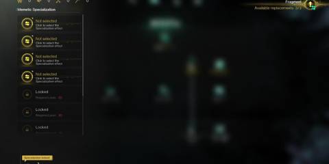 Memetic Specialization Once Human