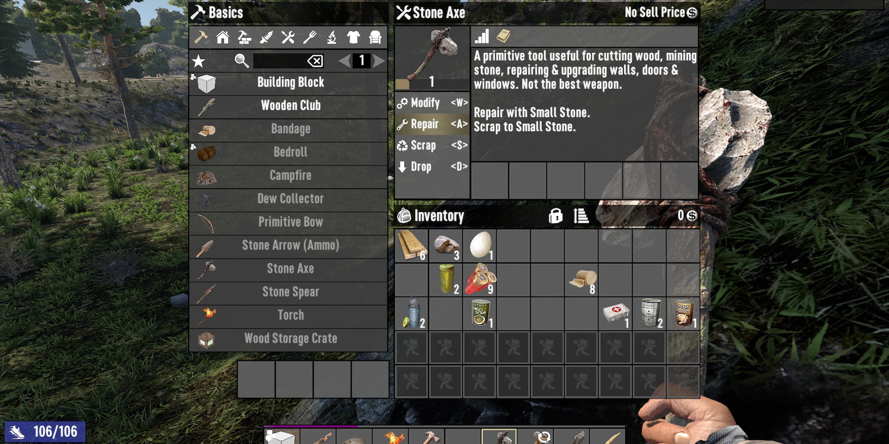 How to repair items in 7 Days to Die