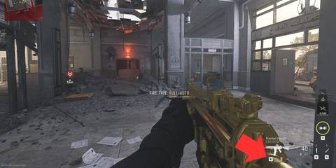 Button for Changing Firing Modes in MW3