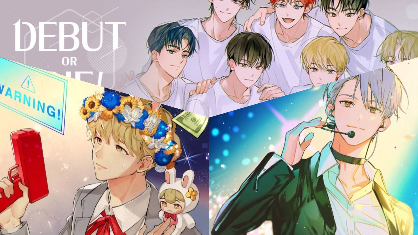 Debut or Die Park Moondae and TeSTAR Cover Images