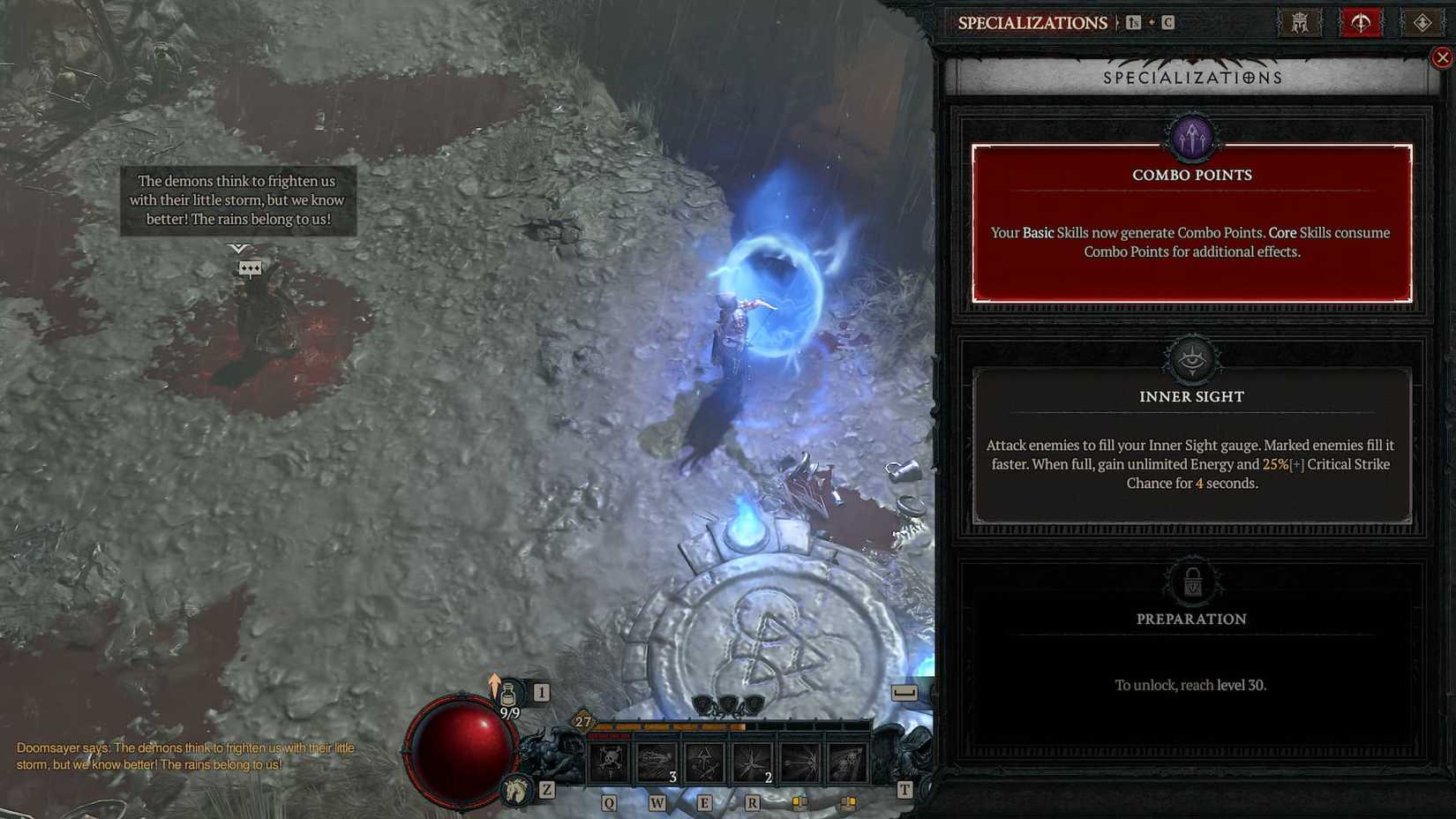 The Rogue's Combo Points Specialization in Diablo 4