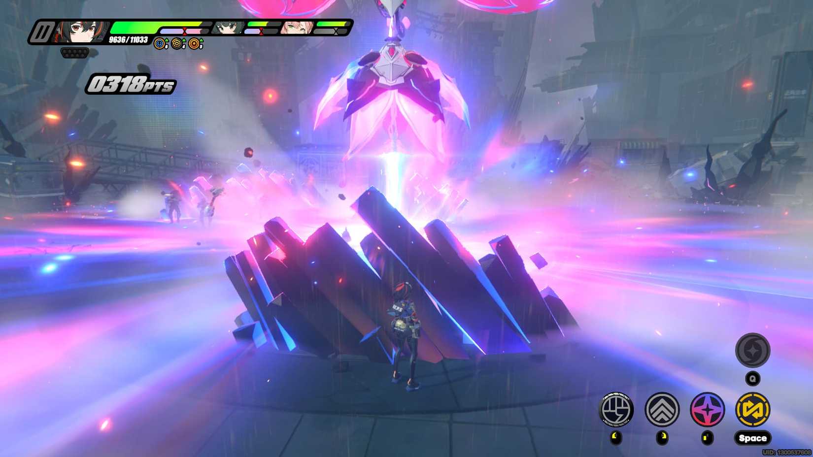 Nineveh using an Ether blast in Zenless Zone Zero